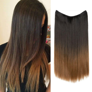 Dark Brown to Copper Auburn / 60 cm